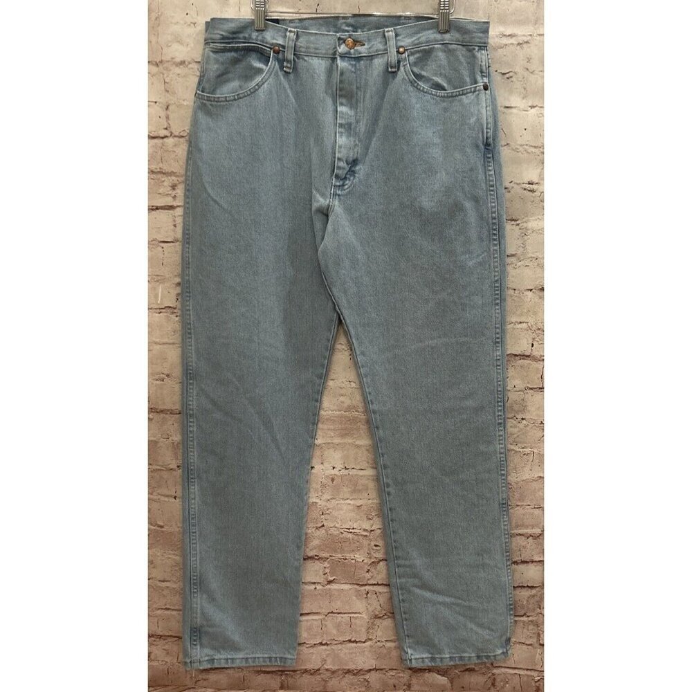 Wrangler Jeans 15 x 34 (36x33) Cowboy Cut Slim Fit Natural Rise 14MWZ NEW